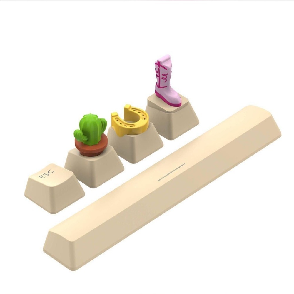 Western Keycap Set for Keyboards